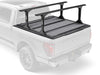 BAKFlip MX4 TS full rear view of tonneau cover and optional racks utilizing t-slots. 