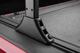 Close up of T-slots on MX4 TS tonneau cover by BAK Industries. 