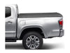 Side profile of a truck with TruXedo Sentry tonneau cover in the closed position. 
